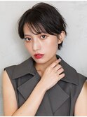 【La fith】小顔カット×グレーベージュ