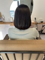 アムアム(amu_amu)&nbsp;透明感抜群外国人風カラー★カット＋イルミナカラー＋うる艶TR