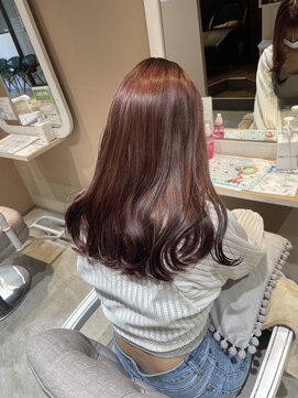 フィゼル 福島店(fizelle) つやっとピンクブラウン