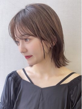 サンド クリア 横浜本店(sand clear) ふわっと顔周りレイヤーボブ