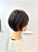 大人の余裕を魅せるショートボブ【常世田】