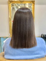 ロンドアベニール 北千住(Lond avenir)&nbsp;イメチェン外ハネボブ美髪ワイドバングレイヤー髪質改善縮毛矯正