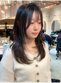 ■着物ヘアメルティカラー似合わせカットウェーブミディアム5