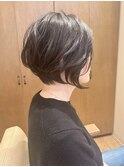 60代、脱力パーマで女度UP!