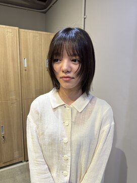 ローレンジウ(LOREN JU) 透明感髪質改善ベージュダブルカラーミルクティーグレージュ