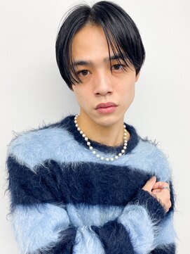 アース 三田南ウッディタウン店(HAIR&MAKE EARTH) 30代40代メンズセンターパート清潔感ビジネス好感度モテ髪