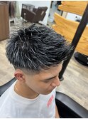 ジェットモヒカンホワイトメッシュ