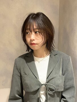 アオ(AO。) ぷつっとボブ/レイヤーボブ/レイヤーカット