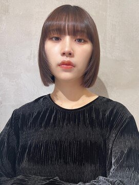 ロンドフルール 大宮東口(Lond fleur) くびれヘア/アプリコットオレンジ/髪質改善/縮毛矯正/前髪/大宮