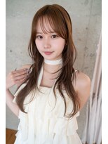 グリーン 町田(green)&nbsp;【ロング】ブリーチなしカラー×ダブルカラー