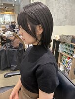 シールドヘアー 沖縄 新都心(C'LD Hair)&nbsp;那覇美容室/おもろまち美容室/ヘイリーボブ/切りっぱなしボブ