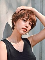 シーン(SCENE)&nbsp;[天神今泉/クラゲヘアー/小顔に見せるヘア/ココアベージュ]