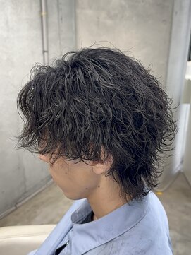 エデアンホンテン メンズサロン(EDEAN 本店 （旧：EDEAN 上通）) 熊本メンズカット 波巻シャドウパーマ マッシュウルフ