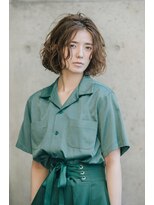 マスタード(MASTARD)&nbsp;イメチェン美髪ワイドバングウルフカットショートボブレイヤー