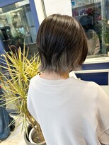 アンソル オブ リシェール(N'SOL of RICHAIR)&nbsp;インナーカラー/グレージュ/ミニウルフ/ボブレイヤー/南越谷