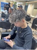 MEN’S HAIR/波巻ツイストスパイラル/フェザーパーマ/眉毛/渋谷