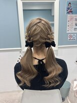 ホワイト(White)&nbsp;スピードヘアセット17番