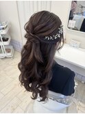 【梅田、茶屋町】王道ハーフアップ