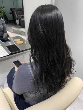 レヴリー(reverie) 透け感ディープグレー 髪質改善 心斎橋