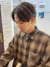【メンズに好評!】カット+トレンドカラー〔メンズヘア/メンズカラー〕