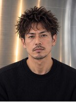 メンズサロン RE:TONE　by YUIMARL【リトーン バイ ユイマァル】&nbsp;色気と清潔感の大人アップバングパーマ