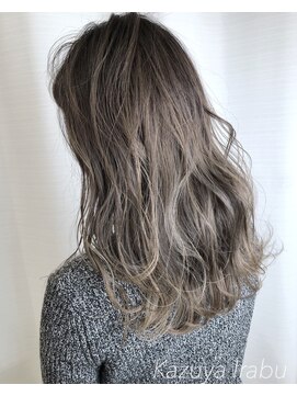 アービング(a'bing) 外国人風カラー バックコームグラデーション