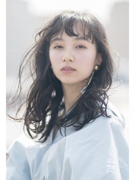 マウロア(MAULOA) 【Mauloa】無造作 エアリー ほつれカール × 暗髪グレージュ