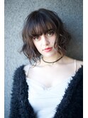 切りっぱなしボブ  透明感　【池袋】