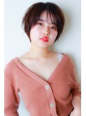 大人かわいいシースルーショート