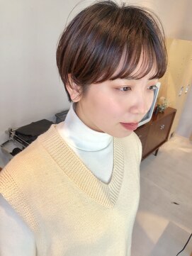 ワール(whirl.) 薄めバングから始まる『ミニマムショート』