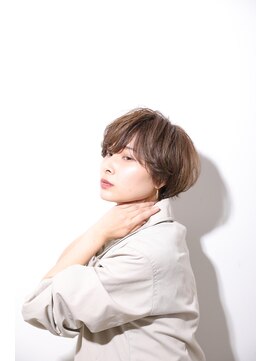バズヘアー(BUZZ hair) こなれマッシュショートボブ