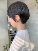 マッシュショート、前下がりショート、丸みショート、ネイビー