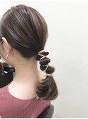 ぽこぽこ紐アレンジ