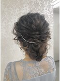 パーティーヘアセット☆ダウンヘアアレンジ