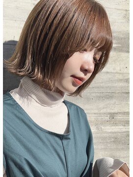 トリッカ 代官山(tricca) 【tricca代官山】暖色系カラー/ボブショート