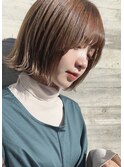 【tricca代官山】暖色系カラー/ボブショート