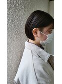 【零也】ぴたっとおさまるミニボブ