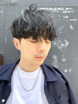 クオル 立川(QOL) ツイストスパイラルパーマ無造作パーマツーブロックマッシュ