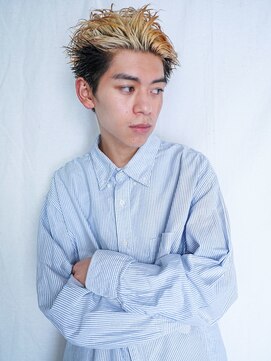 カンナ(Canna) 韓国/ブリーチ/表参道メンズカット/センターパート/オールバック
