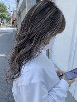 プルメリアドット(Plumeria.)&nbsp;ハイライト × グレー