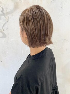 レイール 吉祥寺(Reir) 【Reir吉祥寺】*外ハネミニボブ+ミルクティベージュ*