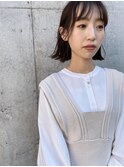 【なかじま ひびき】外ハネワンレンボブ