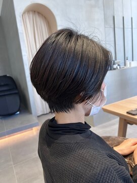 ガリカ 横浜(Gallica) 【後藤嵩広】大人かわいいひし形ボブ/襟足すっきり大人ショート