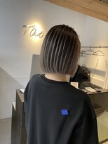 タオ 河原町(Tao) ボブとバレイヤージュ