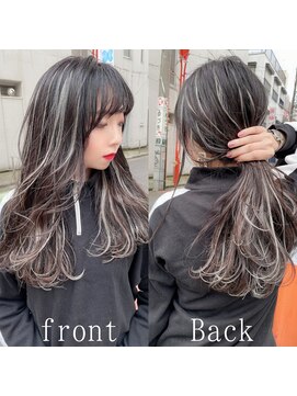 ARビューティー ギンザ(AR Beauty Ginza) 地毛を染めないで長さ出しせずにイメチェン!ハイライト/インナー