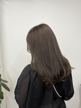 ピープスアンドスー 表参道 渋谷(Peeps&Suu.) 髪質改善カラー オリーブベージュ