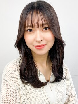 ソア 渋谷(soar) 【艶感★ヨシンモリ】韓国ヘア20代30代大人可愛い小顔巻き髪