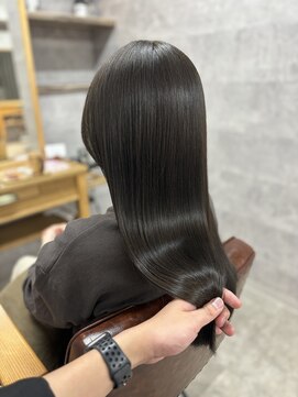 ナチュラル 名取店(Natural) 艶髪カラー×髪質改善ロイヤルトリートメント×名取×館腰