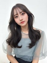 アフロートリノ(AFLOAT Leino)&nbsp;大人可愛い韓国レイヤーカット　くびれヘア　顔まわりカット