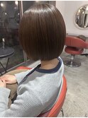 切りっぱなしボブ